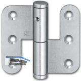 Aufschraubb�nder stumpf, 70 mm, rechts, Stahl verzinkt