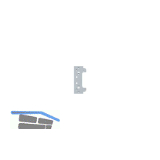 SIMONS Befestigungsplatte f�r Futterzarge zu TECTUS TE526 3D, Stahl verzinkt