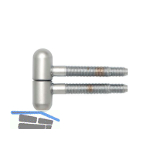 SFS Einbohrband, 16 mm, mit Rundkopf, Stahl verchromt matt