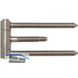 Steckband 3-tlg. 18 mm, brandschutztauglich, mit Aush�ngesicherung, vernickelt