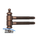 SFS Einbohrband mit Zierkopf, � 16mm, Bandh�he 63mm,Stahl bronze patiniert