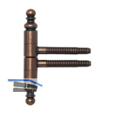 SFS Einbohrband 2-tlg. mit Zierkopf, � 16 mm, Bandh�he 108,5mm,bronze patiniert