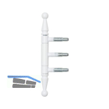 SFS Kastenfensterband mit Pastranakopf 13 mm, wei� RAL 9016