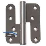 Aufschraubband B 1835 rechts, 100,2 x 86,4 x 3 mm, Edelstahl