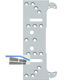 SIMONS Befestigungsplatte f�r Futterzarge zu TECTUS TE380 3D, Stahl verzinkt