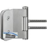 Glast�rband VG 3990, SCH 27-44, 8-10 mm Glas, links, Band � 18 mm, Edelstahl