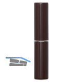 Aufsteckh�lsen 3- DIM, Band � 20 mm, Bandh�he 112 mm, Kunststoff braun