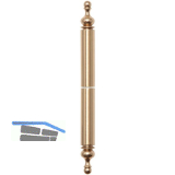 Aufsteck-Zierh�lsen 3- DIM, Band � 15 x 112 mm, Messing poliert