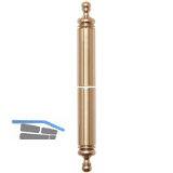 Aufsteck-Zierh�lsen 3- DIM, Band � 20 mm, Messing poliert
