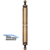 Aufsteck-Zierh�lsen 3- DIM, Band � 20 mm, Messing patiniert