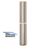 Aufsteckh�lsen 3- DIM, Band � 20 mm, Bandh�he 112 mm, Aluminium vernickelt