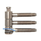 Steckband 3-teilig � 16 mm, H�he 46,7 mm, vernickelt