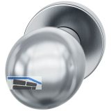 FSB T�rknopf 23 0802 03400 ASL/AGL fest auf Rosette, Edelstahl matt