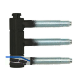 Steckband 3-teilig � 18 mm,H�he 61 mm, Stahl schwarz