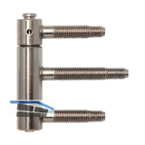 Herkula-Band 3-teilig, mit Aush�ngesicherung, � 22 mm, Stahl vernickelt