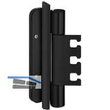 SIMONSWERK Objektband VX 7939/160 FD, Bandh�he 160 mm, schwarz (RAL 9006)