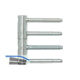 SOLIDO Holz-T�rband 3-DIM, 2-teilig, 16 mm, Stahl verzinkt