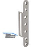 SIMONSWERK Abdeckwinkel VX 7560 KK, Stahl vernickelt matt