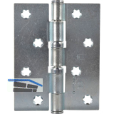 Scharnierband, 127 x 102 x 3,0 mm, Stahl verzinkt