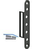 SIMONSWERK Abdeckwinkel VX 7560 KK, Stahl beschichtet schwarz matt RAL 9005