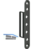 SIMONSWERK Abdeckwinkel VX 7560 KR, Stahl beschichtet schwarz matt RAL 9005