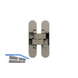 ANSELMI T�rband verdeckt AN 150 3D, Zinkdruckguss vernickelt matt