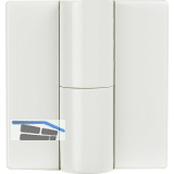 HEWI Aufschraubband B9505.50, rechts, Stahl/Kunststoff wei�