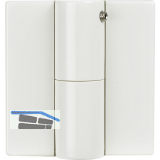 HEWI Aufschraubfederband B9505.75, rechts, Stahl/Kunststoff wei�