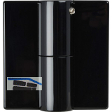 HEWI Aufschraubfederband B9505.75, rechts, Stahl/Kunststoff schwarz