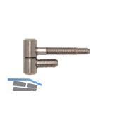 SFS Stahlzargenband 2-tlg. Band 16x41mm,Stahl vernickelt