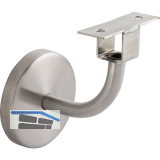 IAM DESIGN Handlauftr�ger f�r LED Beleuchtung, rund, Edelstahl