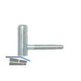 T�rnussbandoberteil, � 16 mm Bandh�he: 50 mm, Bolzen 56 mm, Stahl verzinkt