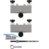 SFS Bohrh�lzer f�r Stahlzargenband 3- teilig Anuba, 18 / 22 mm