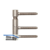 SIMONSWERK Einbohrband steigend V 5450, links, 15 mm, Stahl vernickelt