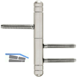 SIMONSWERK T�rband Variant V3420 Design SOFT, Stahl vernickelt matt