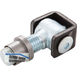 Anschwei�band verstellbar, Typ C, Stahl blank/verzinkt M 24