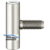 SIMONSWERK T�rband-Rahmenteil V 4700 WF, Band � 15 mm, Edelstahl