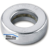 Kugellagerlaufring f�r Konstruktionsb�nder Stift 14 mm, � 25 mm, Stahl verzinkt