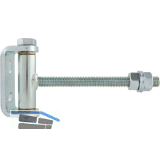 Zauntorband L�nge 170 mm, Gewinde M12, Stahl verzinkt