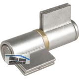 Anschwei�band 2-teilig I-Lappen 404C, Bandh. 90 mm, � 28 mm, Stahl blank