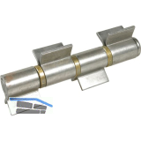 Anschwei�band 4-teilig V-Lappen 408A, Bandh. 180 mm, � 28 mm, Stahl blank