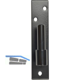 Plattenkegel, Kegeldorn � 12 mm, Stahl schwarz pulverbeschichtet RAL 9005