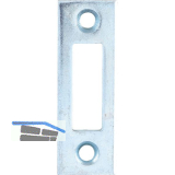 Schlie�blech f�r Querriegel 140/180 mm gekr�pft, 29 x 7 mm, verzinkt