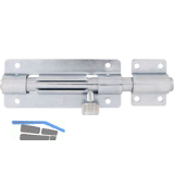 Grendelriegel abschlie�bar, 150 mm, verzinkt