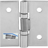 Federscharnier 50 x 50 x 2 mm, Edelstahl