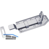 Querriegel gekr�pft mit Schlie�blech, Platte 100 x 50 mm, verzinkt