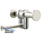 Blindzylinder UBZ, Schweizer Profilzylinder RZ, Zamak vernickelt