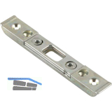 Bolzenschlie�blech 4 mm Falzluft f�r T�rkantriegel