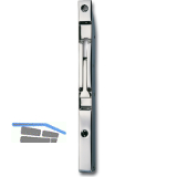 T�rkantriegel U-Geh�use mit Klapphebel, 200 x 18 x 17 mm, Hub 14,vernickelt