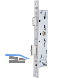 BKS Fluchtt�rschloss 1827,Flachstulp, 2-flg. Funkt. E/EN179/1125, DM30,Edelstahl